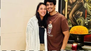 स्मृति मंधाना और पलाश मुच्छल की साथ में खूबसूरत फोटो, दोनों मुस्कुराते हुए