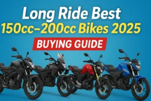 2025 long ride best 150cc 200cc bikes comparison mileage comfort power