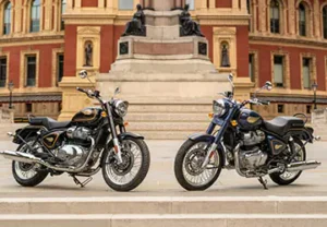 Royal Enfield 650 सीरीज़ Interceptor और Classic 650 की इमेज – ट्विन इंजन बाइक फोटो।